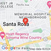 View Map of 95 Montgomery Drive,Santa Rosa,CA,95404
